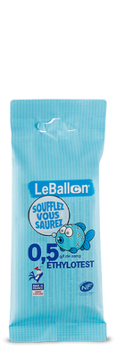 Éthylotest chimique Ballon 0,5g/l