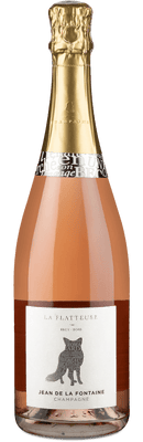Champagne Jean de La Fontaine 'La Flatteuse' Rosé Brut