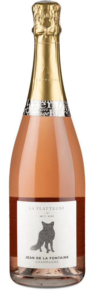 Champagne Jean de La Fontaine 'La Flatteuse' Rosé Brut