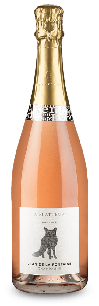Champagne Jean de La Fontaine 'La Flatteuse' Rosé Brut