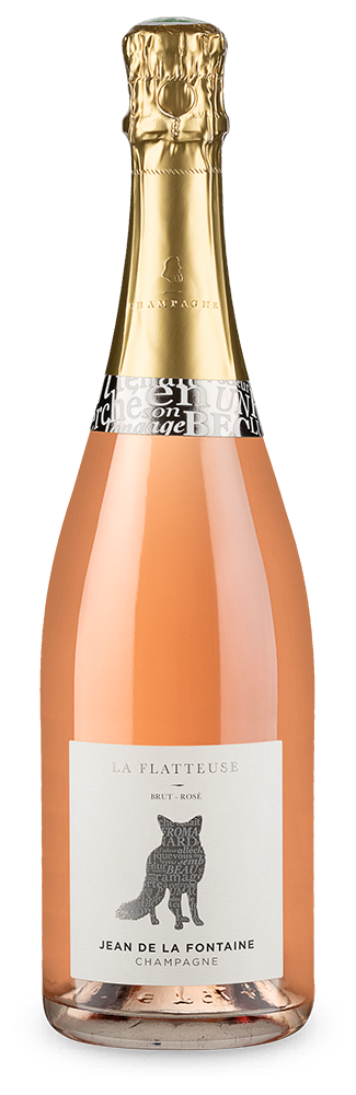 Champagne Jean de La Fontaine 'La Flatteuse' Rosé Brut