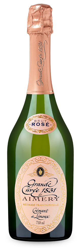 Grande Cuvée 1531 de Aimery Crémant de Limoux Rosé Brut
