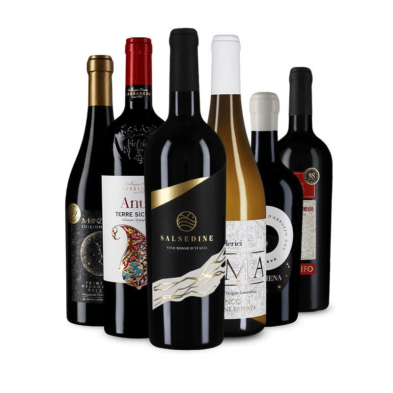 Offre Wine in Black 'Pizza, Pasta & Amore'