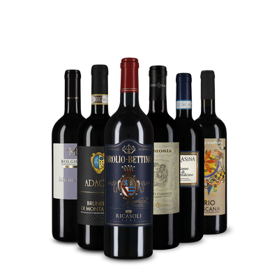 Wine in Black assortiment Best of Toskana