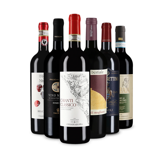 Wine in Black assortiment Best of Toskana