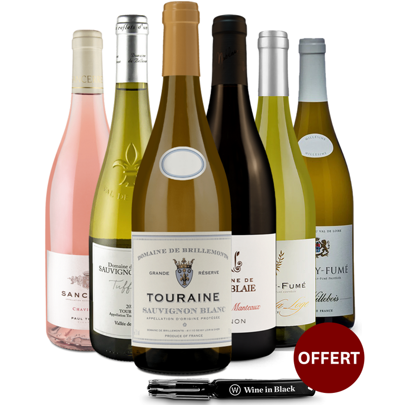 Offre Wine in Black 'Les perles de la Loire' + couteau sommelier offert