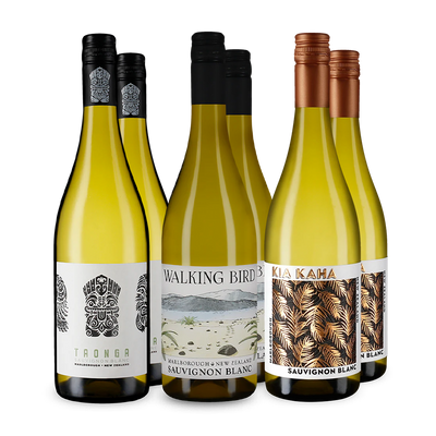 Wine in Black Sauvignon Blanc de Nouvelle-Zélande