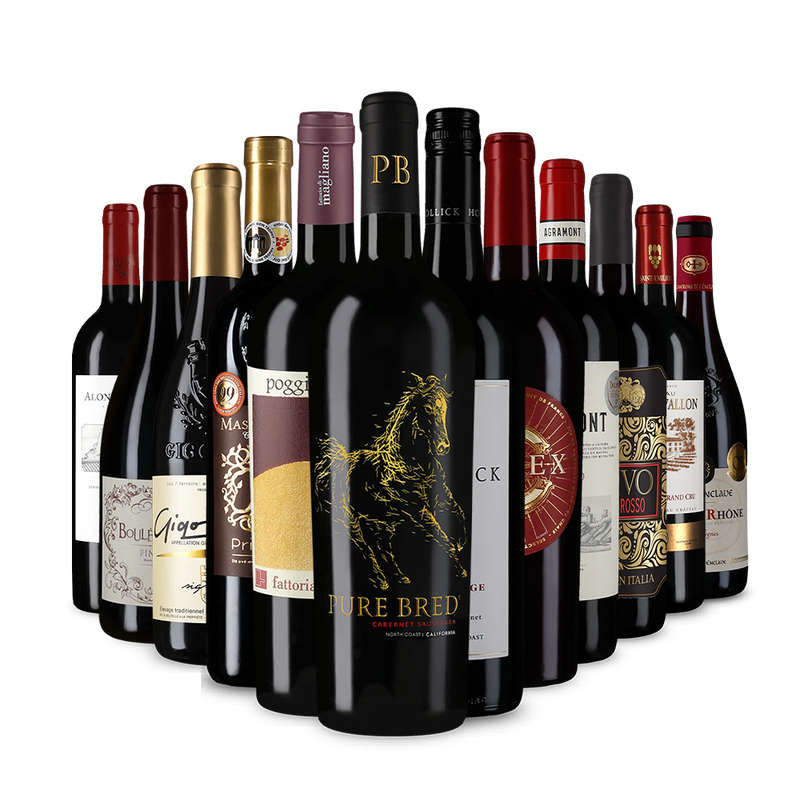 Offre 12 bouteilles 'Vins rouges best-sellers'
