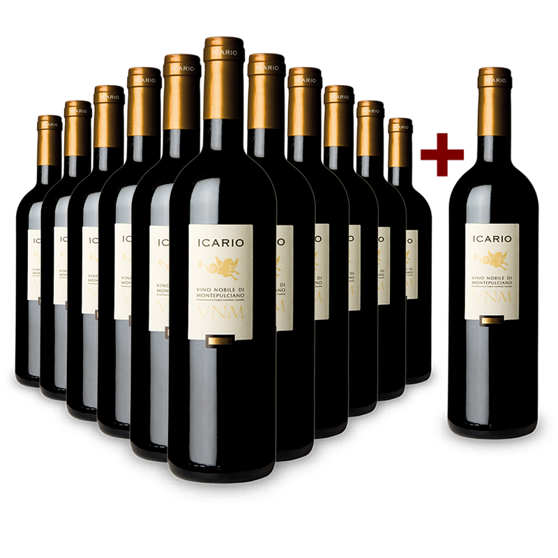 Offre 11+1 bouteilles Icario Vino Nobile di Montepulciano 2018