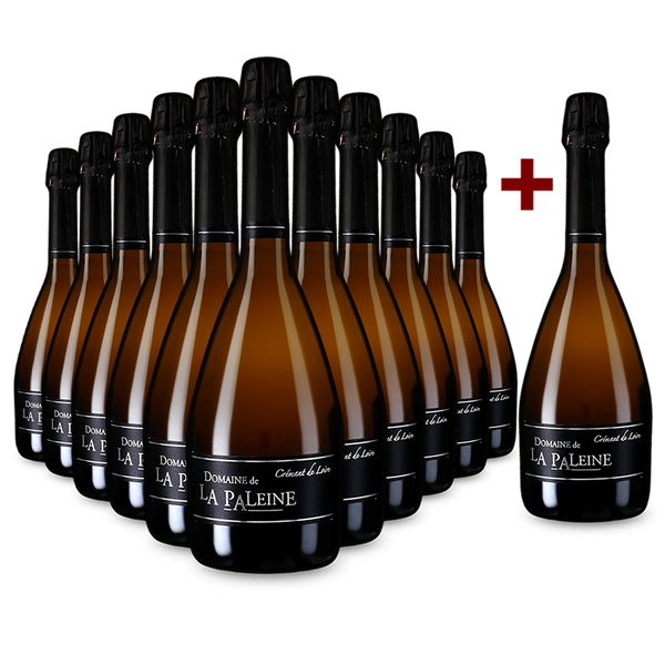 Offre 11+1 bouteilles Domaine de la Paleine Crémant de Loire Brut non millésimé