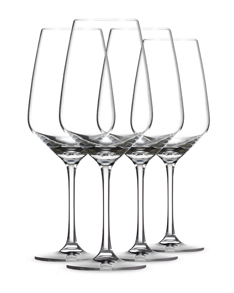 Verres à vin professionnels Vina cristal (4 pièces)