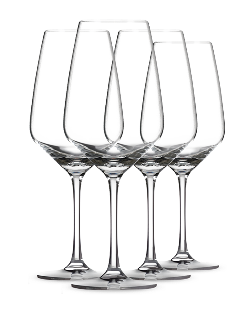 Verres à vin professionnels Vina cristal (4 pièces)