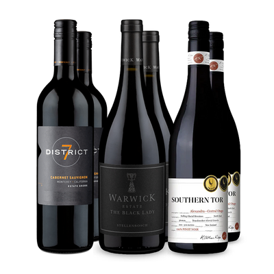 Offre 3x2 'Découvertes d’outre-mer : vins rouges internationaux'