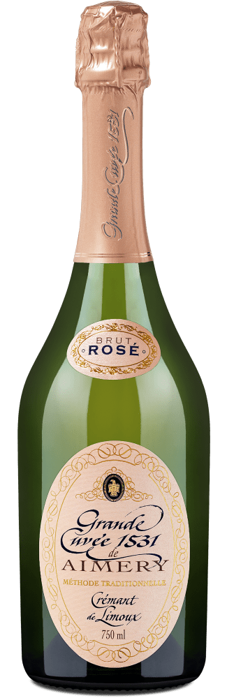 Grande Cuvée 1531 de Aimery Crémant de Limoux Rosé Brut