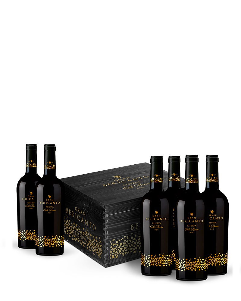 Offre 6 bouteilles Cielo e Terra Gran Bericanto Riserva Colli Berici 2020 + caisse bois