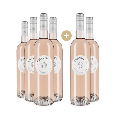Offre 4+2 bouteilles Rosé Méditerranée 2023