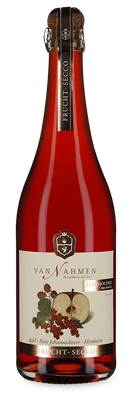Vin pétillant Secco pomme-groseille rouge-framboise sans alcool