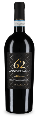 Anniversario 62 Primitivo di Manduria Riserva 2019
