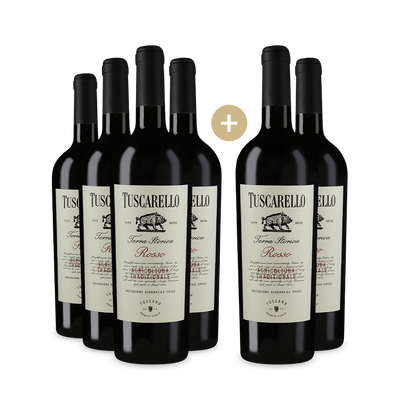 Offre 4+2 bouteilles Tuscarello Toscana 2019