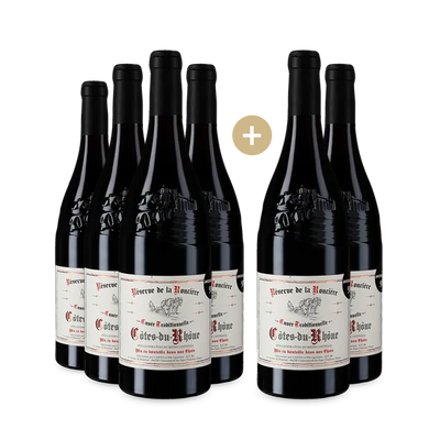 4+2 bouteilles Côtes-du-Rhône 2022