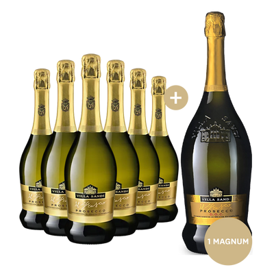 Offre 6 bouteilles Villa Sandi Il Fresco Prosecco Spumante Brut + magnum offert