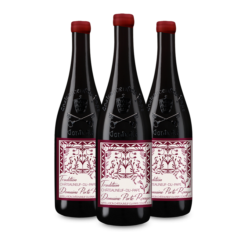 Offre 3 bouteilles Châteauneuf-du-Pape Tradition 2022