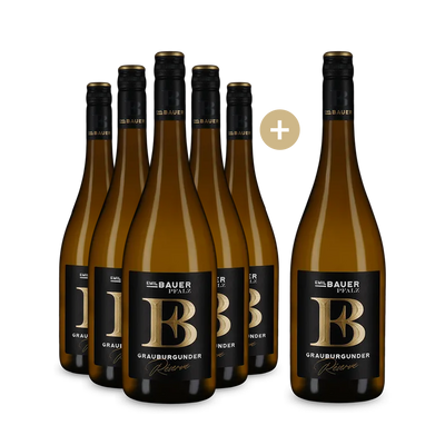 Offre 5+1 bouteilles Pinot gris Réserve sec 2024
