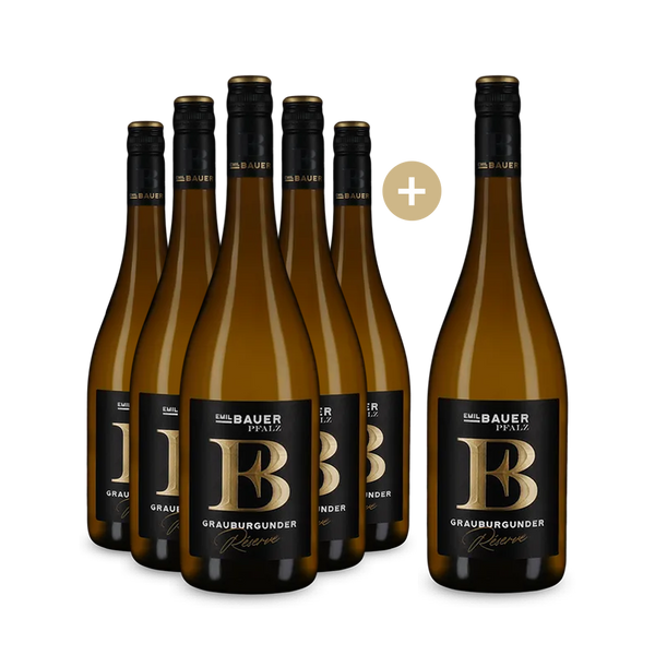 Offre 5+1 bouteilles Pinot gris Réserve sec 2024