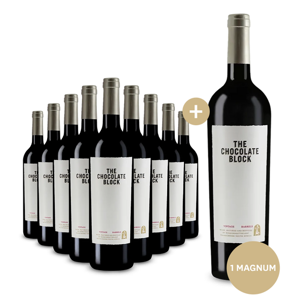 Offre 9 bouteilles + magnum en cadeau : Boekenhoutskloof Chocolate Block 2023