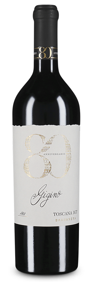 Gigino Toscana Rosso 80 Anniversario 2022
