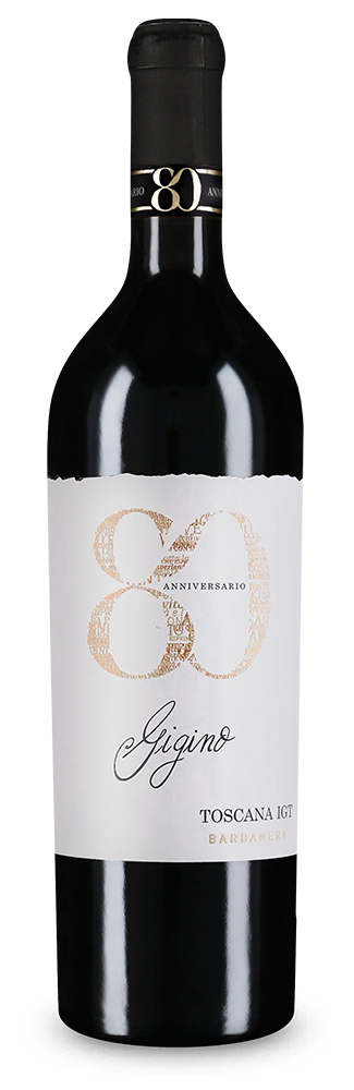 Gigino Toscana Rosso 80 Anniversario 2022