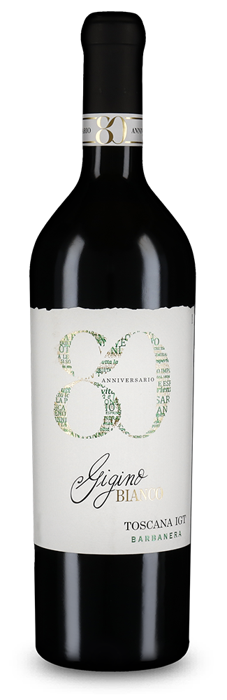 Gigino Toscana Bianco 80 Anniversario 2024