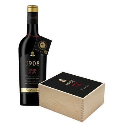 Offre 6 bouteilles Nero di Gio Rosso d’Italia 2022 + caisse bois d’origine