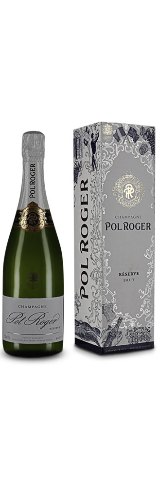 Brut Réserve dans son emballage cadeau