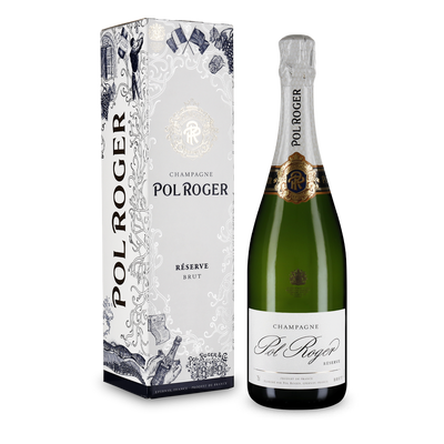 Brut Réserve dans son emballage cadeau